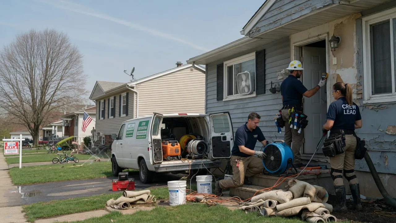 Flood Cleanup in Roselle, NJ near me